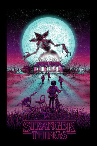Illustration for article titled Friends Don't Lie, These Stranger Things Posters Are Great